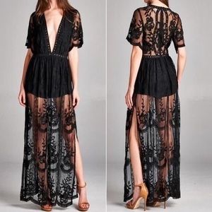 Lace Maxi Dress